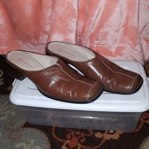 Anne Klein Mapoppy Mules